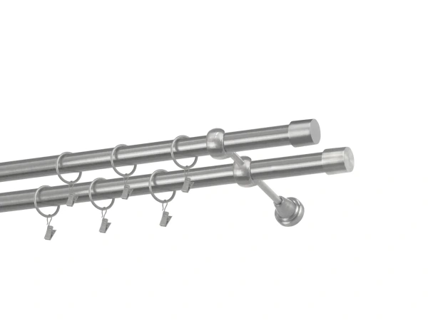 Garniže 25x25mm - dvojradové - PULLO - satin