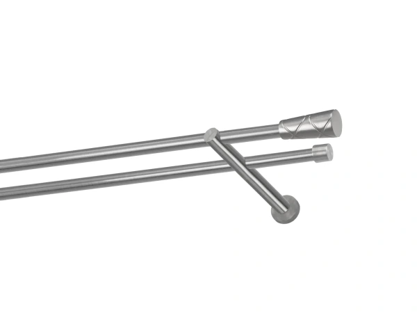 Garniže 16x16mm - dvojradové - TRAPEZIUM - satin 1