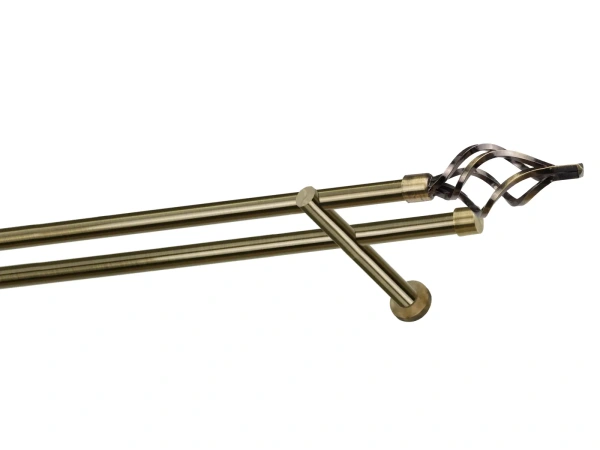 Garniže 19x19mm - dvojradové - GUĽA AZUR - antik 1