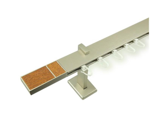 Garniže SQUARE LINE - jednoradové - BOSS hnedá koža