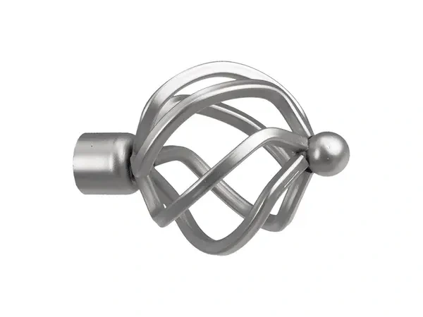 Garniže 19x19mm - dvojradové - SPIRAL - satin
