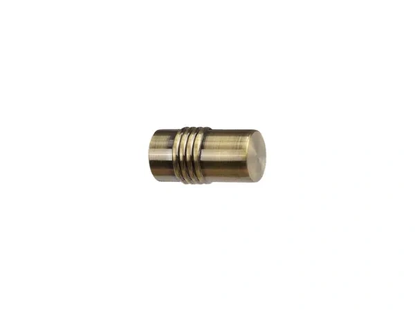 Garniža 19mm - drážková tyč - 1rad - CYLINDER - antik