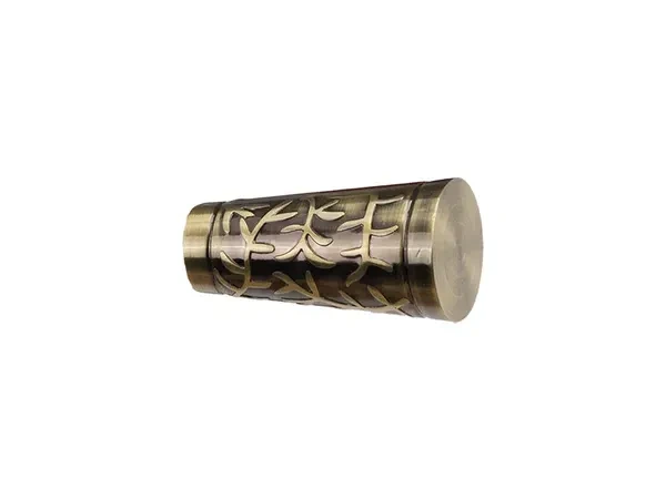 Garniža 19x19mm - drážková tyč - 2rady - SEVILLA - antik