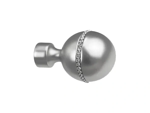 Garniže 25x25mm - dvojradové - KALISTO CRYSTAL - satin