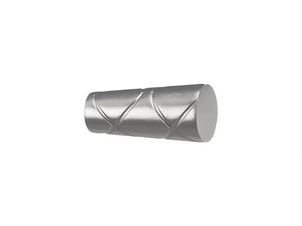 Garniža 19mm - drážková tyč - 1rad - TRAPEZIUM - satin