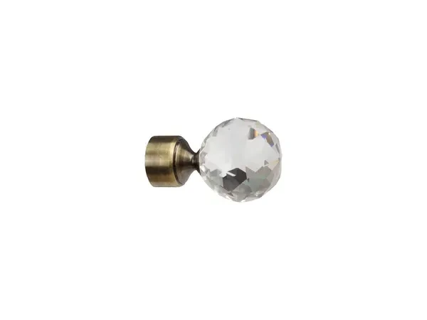 Garniže 16x16mm - dvojradové - GUĽA CRYSTAL - antik