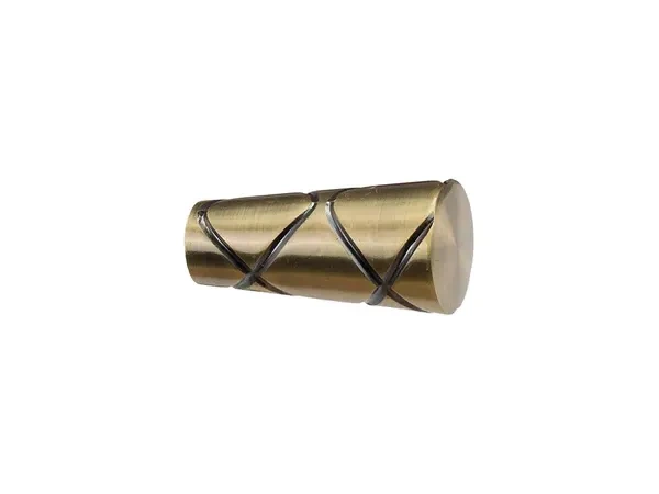 Garniže 19mm - jednoradové - TRAPEZIUM - antik