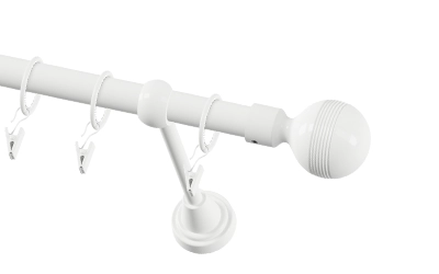 Garniže čierno-biele 19mm jednoradové