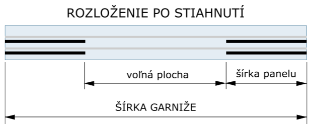 japonska stena 2x drazka, 4x panel stiahnuta